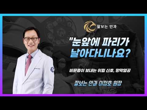 "번쩍거리는 눈, 방치하면 망막박리까지?" 대구 이정호 원장님의 잘보는안과 망막 정밀 검진 가이드